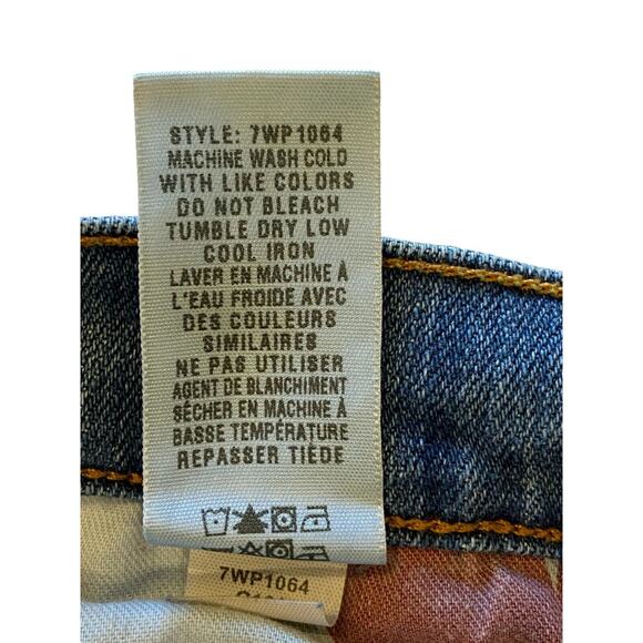 Lucky Brand Womens Blue Denim Jeans Size 6/28 Sweet N Low Crop Medium Wash - Picture 9 of 12